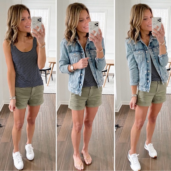 Madewell shorts olive green size xs - Picture 7 of 7